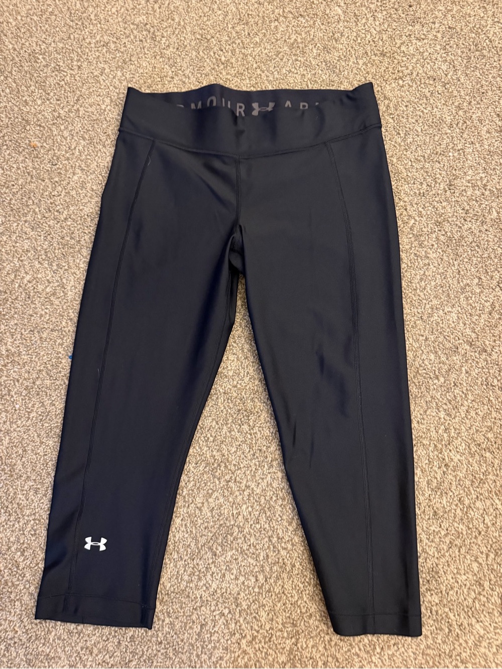 Under Armour Black Performance Waistband Leggings